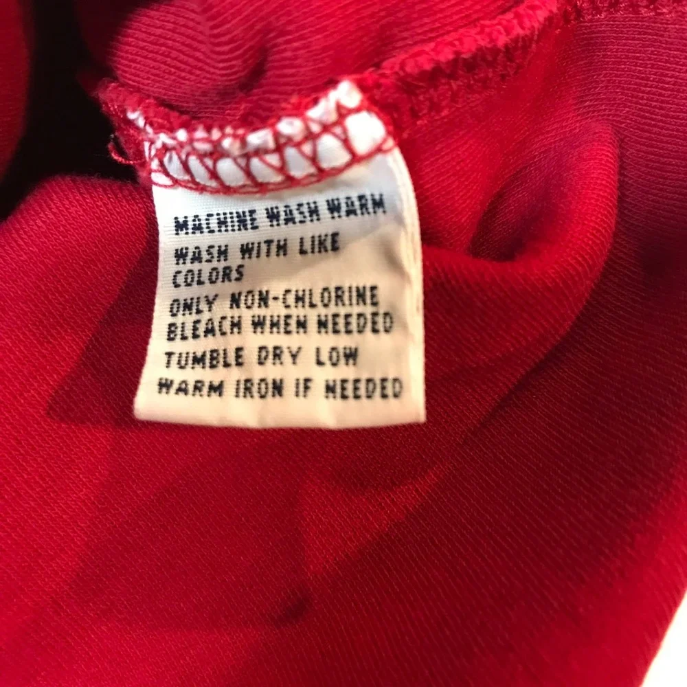 Polo Ralph Lauren Mens XL Red Long Sleeve Pique Polo Shirt Navy Blue‎ Pony Logo